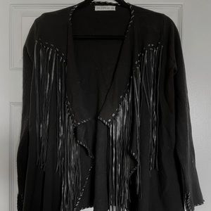 Zara cardigan with fringe